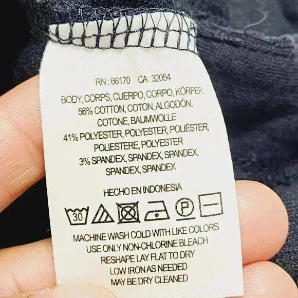 Anthropologie Deletta High Low Scoop neck Textured Keyhole Knit Top S 3537C - Picture 5 of 6